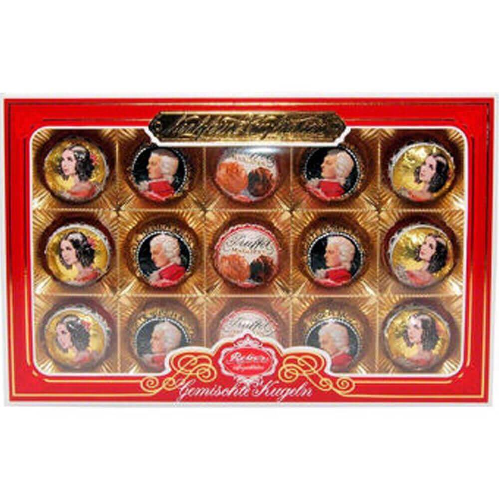 Reber Mozart Kugeln Chocolates 300g 15pc Giftbox